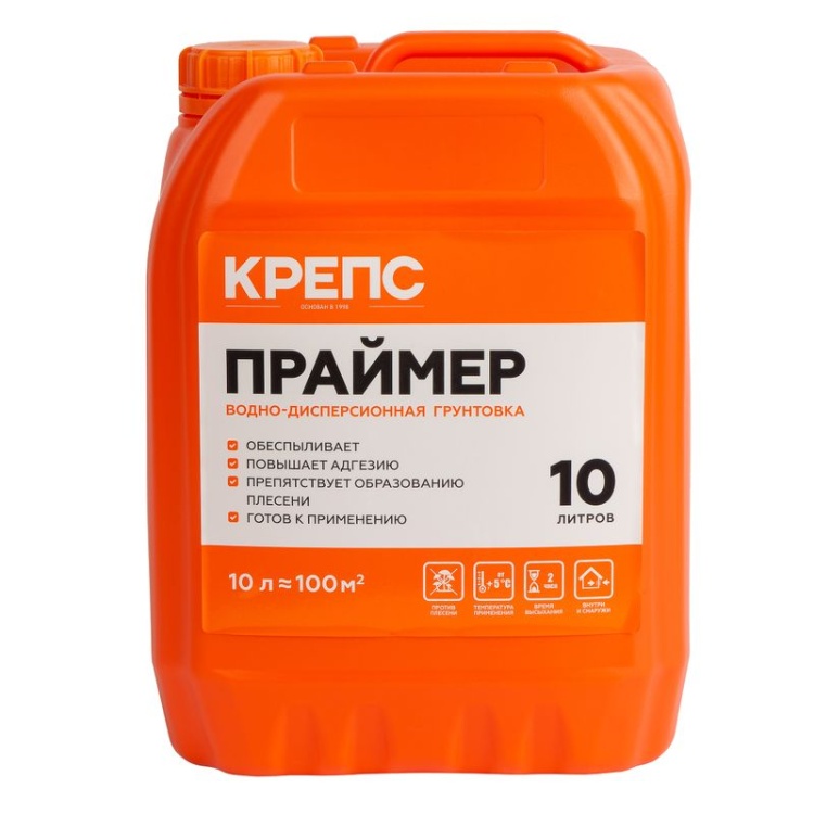 Грунтовка Крепс ПРАЙМЕР ЗИМНИЙ, 10л
