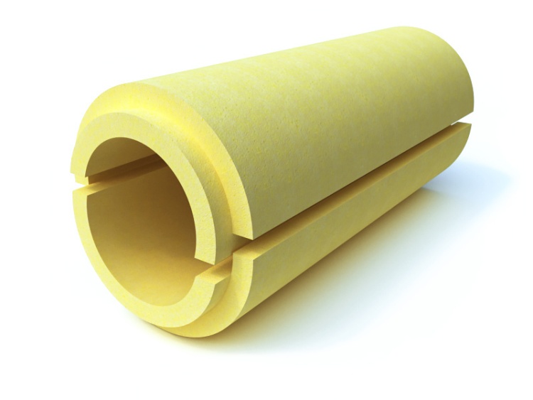 Скорлупа  для теплоизоляции труб ППУ С 1000х42х40 мм