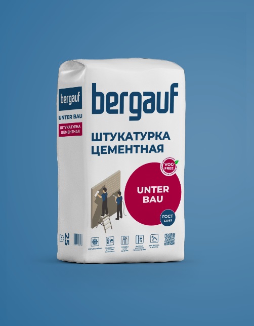 Штукатурка цементная Bergauf Unter Bau, 25кг