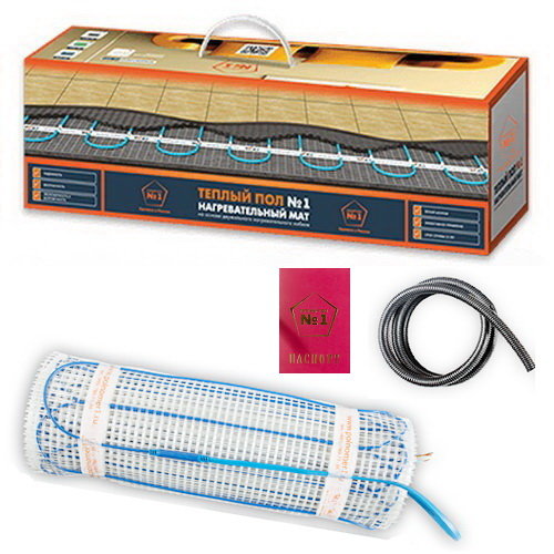 Нагревательный мат "Теплый пол №1" ТСП-400-2,5