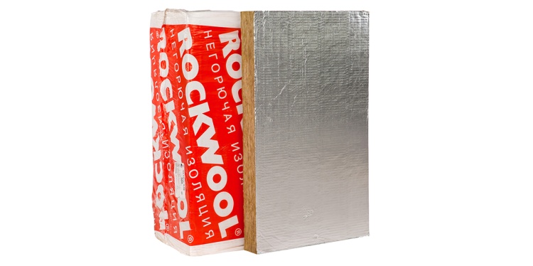 Утеплитель Rockwool ТЕХ БАТТС 75 к/ш 1000х600х100 мм, 60 кг/м3, 4 шт. уп