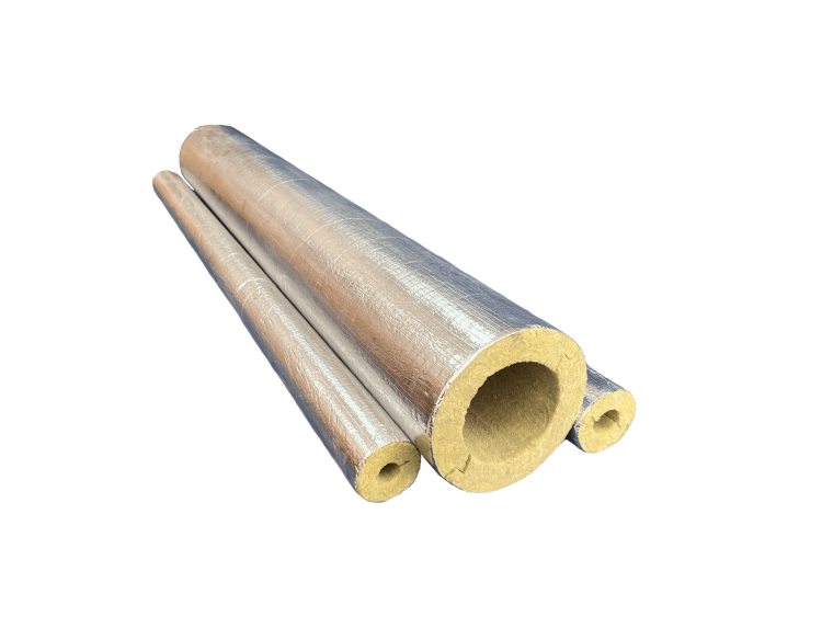 Цилиндры минераловатные тепло и звукоизоляционные огнезащитные EURO-ШЕЛЛ Ц 80/Ф, 1000x219x30