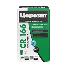 Ceresit CR 166 Масса эластичная гидроизолирующая, компонент А (сухая смесь), 24 кг