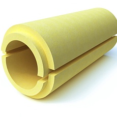 Скорлупа ППУ 219х50х1000 с покрытием стеклопластик